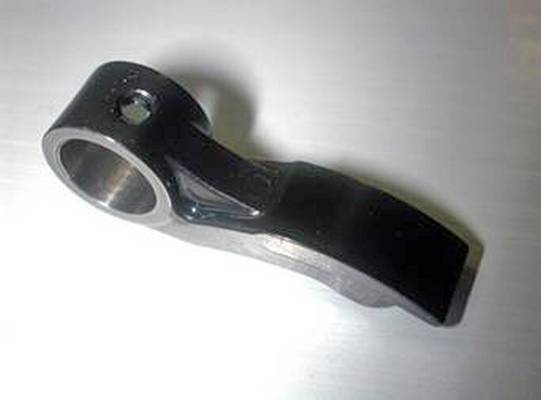 Bar turning automotive industry, machined rocker arm follower